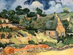 Vincent Willem van Gogh - Hütten in Cordeville (Häuser in Auvers) - 500 Teile (Puzzle)