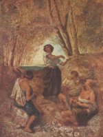 Anselm Feuerbach - Zigeunertanz - 500 Teile (Puzzle)