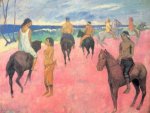 Paul Gauguin - Reiter am Strand - 500 Teile (Puzzle)