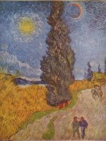 Vincent Willem van Gogh - Landstraße mit Zypressen - 500 Teile (Puzzle)