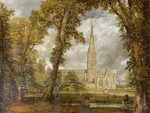 John Constable - Die Kathedrale von Salisbury vom Garten des Bischofs aus gesehen - 500 Teile (Puzzle)