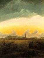 Caspar David Friedrich - Neubrandenburg (Neubrandenburg im Morgennebel) - 500 Teile (Puzzle)