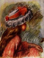 Pierre-Auguste Renoir - Mädchenkopf - 500 Teile (Puzzle)