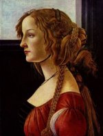 Sandro Botticelli - Porträt der Simonetta Vespucci - 500 Teile (Puzzle)