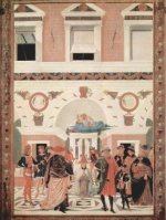 Pietro Perugino - Heilung des blinden und taubstummen Riccardo Micuzio dall' Aquila - 500 Teile (Puzzle)