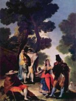 Francisco de Goya y Lucientes - Maya und die Vermummten - 1.000 Teile (Puzzle)