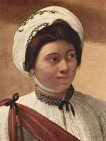 Michelangelo Caravaggio - Die Wahrsagerin, Detail: die Wahrsagerin - 1.000 Teile (Puzzle)