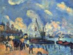 Paul Cézanne - Die Seine bei Bercy, Gemälde nach Armand Guillaumin - 1.000 Teile (Puzzle)
