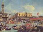 Canaletto (II) - Der Bucentaur vor dem Dogenpalast - 1.000 Teile (Puzzle)