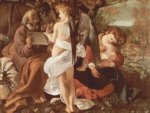 Michelangelo Caravaggio - Die Ruhe auf der Flucht nach Ägypten - 1.000 Teile (Puzzle)
