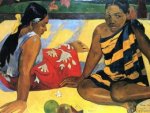 Paul Gauguin - Zwei Frauen von Tahiti (Was gibt's Neues, Parau api) - 1.000 Teile (Puzzle)