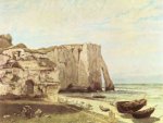 Gustave Courbet - Die Küste von Etretat - 1.000 Teile (Puzzle)