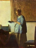 Jan Vermeer van Delft - Die Briefleserin - 1.000 Teile (Puzzle)