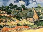 Vincent Willem van Gogh - Hütten in Cordeville (Häuser in Auvers) - 1.000 Teile (Puzzle)