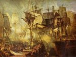 Joseph Mallord William Turner - Die Schlacht bei Trafalgar - 1.000 Teile (Puzzle)