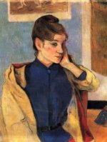 Paul Gauguin - Porträt der Madeleine Bernard - 1.000 Teile (Puzzle)