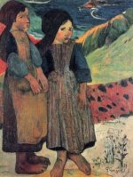 Paul Gauguin - Kleine Bretoninnen am Meer - 1.000 Teile (Puzzle)