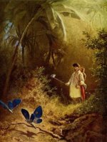 Carl Spitzweg - Der Schmetterlingsfänger - 1.000 Teile (Puzzle)