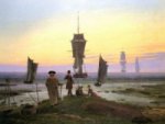Caspar David Friedrich - Die Lebensstufen (Strandbild, Strandszene in Wiek) - 1.000 Teile (Puzzle)