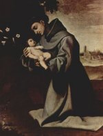 Francisco de Zurbarán - Hl. Antonius von Padua - 1.000 Teile (Puzzle)