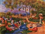 Pierre-Auguste Renoir - Wäscherinnen - 1.000 Teile (Puzzle)