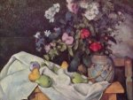 Paul Cézanne - Stilleben mit Blumen und Früchten - 1.000 Teile (Puzzle)
