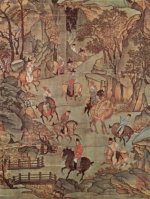 Meister der Reise des Kaisers Ming-huang nach Shu - Die Reise des Kaisers Ming-huang nach Shu - 1.000 Teile (Puzzle)