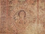 Arabischer Maler um 730 - Bodenfresko aus Qasr al-Hayr al-Gharbî, Syrien, Gäa - 1.000 Teile (Puzzle)