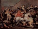 Francisco de Goya y Lucientes - Kampf mit den Mamelucken am 2. Mai 1808 in Madrid - 1.000 Teile (Puzzle)
