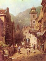 Carl Spitzweg - Der Besuch des Landesvaters - 1.000 Teile (Puzzle)