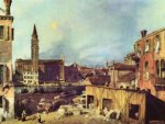 Canaletto (II) - Hof der Steinmetzwerkstatt - 1.000 Teile (Puzzle)