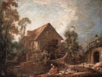 François Boucher - Die Mühle - 1.000 Teile (Puzzle)