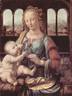 Leonardo da Vinci - Madonna mit der Nelke - 1.000 Teile (Puzzle)