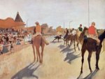 Edgar Germain Hilaire Degas - Jokeis vor der Tribüne - 1.000 Teile (Puzzle)