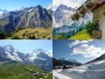Collage Alpen - 500 Teile (Puzzle)