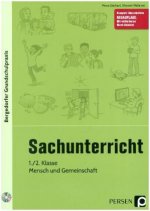 Sachunterricht, 1./2. Kl., Mensch und Gemeinschaft, m. 1 CD-ROM