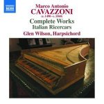 Marco Antonio Cavazzoni: Complete Works/Italian Ricercars