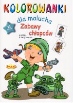 Kolorowanki dla malucha Zabawy chłopców