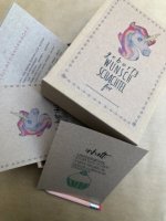 Geburts Wunsch Schachtel Einhorn