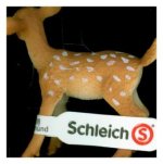 Schleich Weißwedelkalb, Kunststoff-Figur