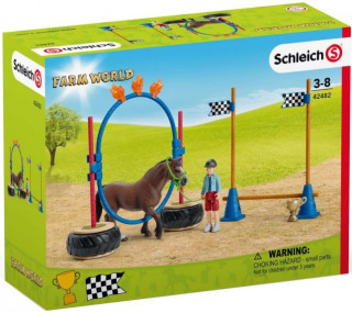 Schleich Pony Agility Rennen, Kunststoff-Figur