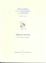 DISCURSO EN EL COLEGIO DE ESPAÑA.PARIS 1935