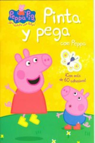 Pinta y pega con Peppa (Peppa Pig) (Brožovaná)
