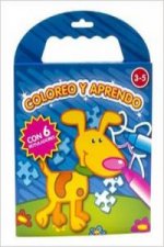 Coloreo y aprendo azul oscuro