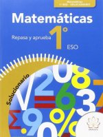 Solucionario cuaderno matemáticas 1ºeso. Repasa y aprueba