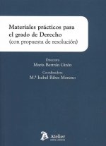MATERIALES PRÁCTICOS PARA GRADO DE DERECHO