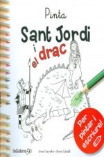 Pinta i escriu Sant Jordi i el drac