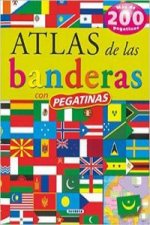 Atlas de las banderas con pegatinas