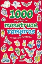 1000 Pegatinas de monstruos, vampiros y otros seres fantásticos (1000 Pegatinas)