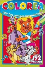 Colorea con tus amigos los animales 192 páginas